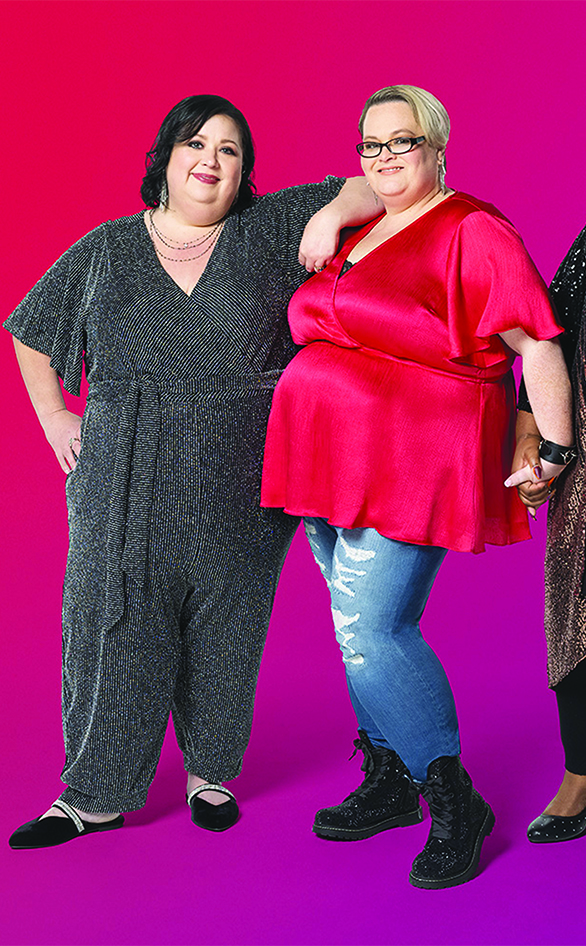 Meghan Crumpler and Tina Arnold from "1000-lb Best Friends"