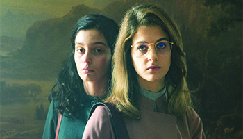 Gaia Girace and Margherita Mazzucco star in "My Brilliant Friend"