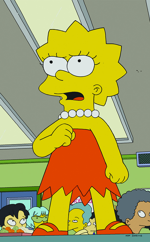 Lisa Simpson in "The Simpsons"