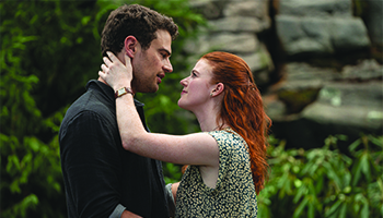 Theo James and Rose Leslie in "The Time Traveler's Wife"