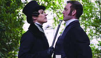 Suranne Jones and Brendan Patricks in "Gentleman Jack"