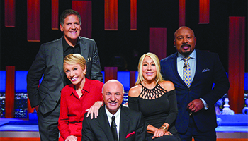 The cast of "Shark Tank"