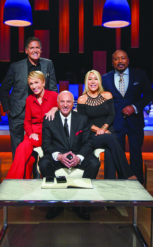 The cast of "Shark Tank"