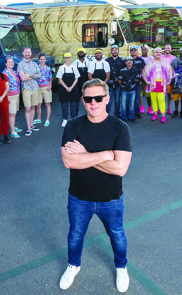 Tyler Florence, host of "The Great Food Truck Race"