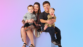 Jackson, Tori, Zach and Lilah Ray Roloff from "Little People, Big World"