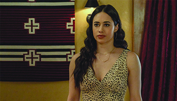 Jeanine Mason stars in "Roswell, New Mexico"