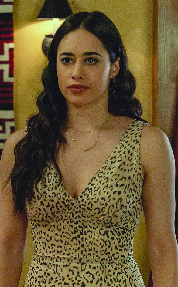 Jeanine Mason stars in "Roswell, New Mexico"