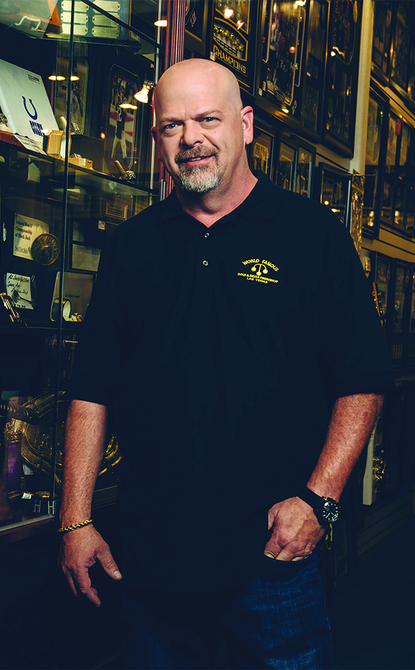 Rick Harrison in "Pawn Stars"