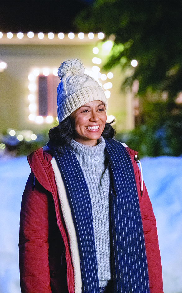 Karen David in "When Christmas Was Young"