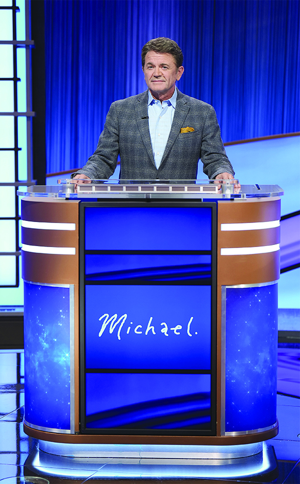 John Michael Higgins in "Celebrity Jeopardy!" 