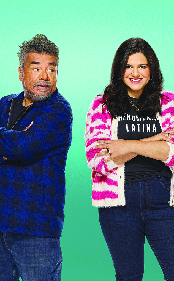 George Lopez and Mayan Lopez star in "Lopez vs Lopez"