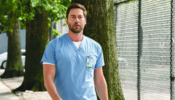 Ryan Eggold stars in "New Amsterdam" 