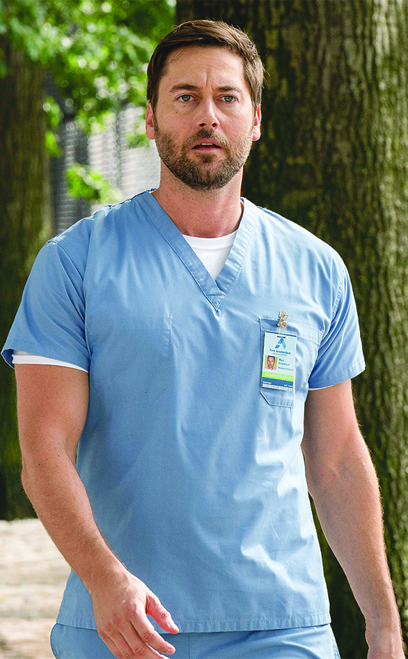 Ryan Eggold stars in "New Amsterdam" 