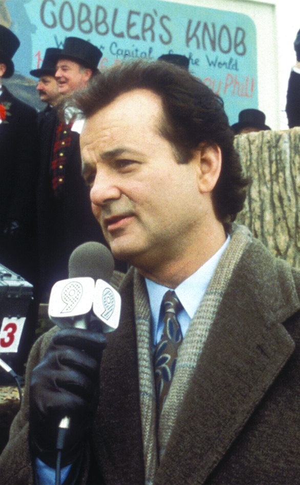 Bill Murray stars in "Groundhog Day"