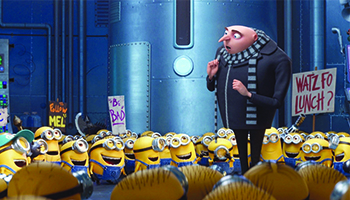 A scene from "Despicable Me 3" 