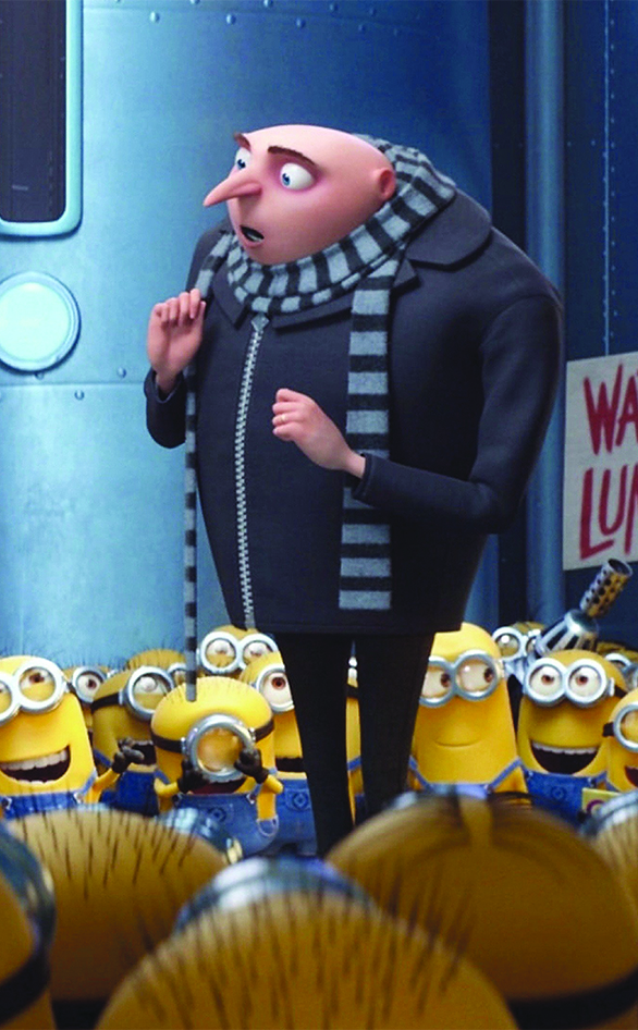 A scene from "Despicable Me 3" 