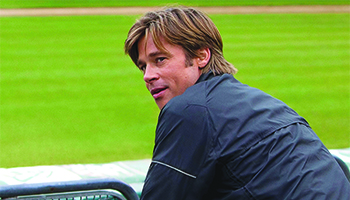 Brad Pitt in "Moneyball" 