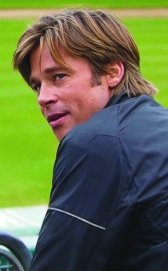 Brad Pitt in "Moneyball" 