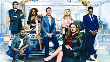 The cast of "American Auto" 