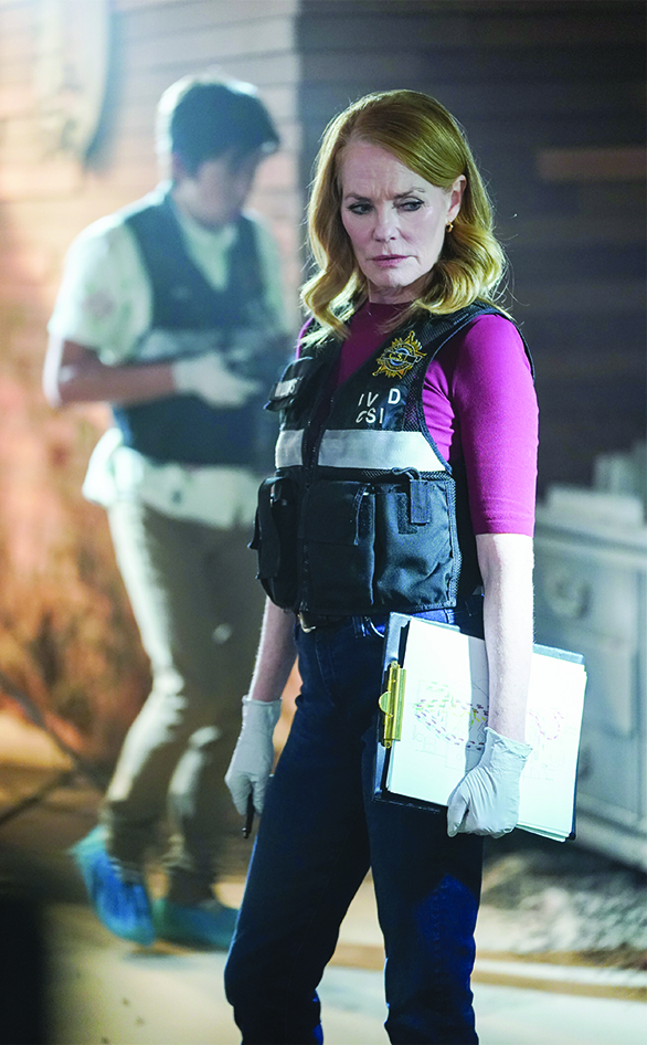 Marg Helgenberger stars in "CSI: Vegas" 