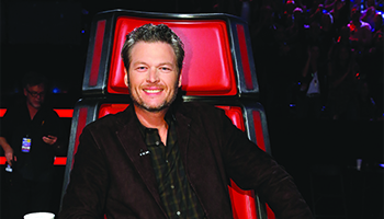 Blake Shelton in "The Voice" 