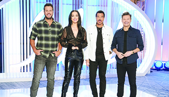 Ryan Seacrest, Luke Bryan and others from "American Idol"