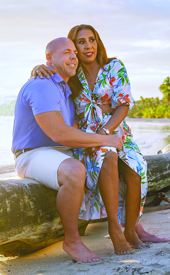 Scott and Lidia from "90 Day Fiancé: Love in Paradise"