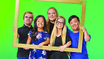 Jonah, Emma Lee, Elizabeth, Anna and Alex Johnston from "7 Little Johnstons"