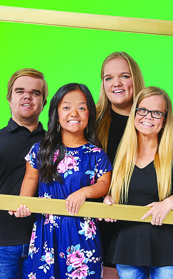 Jonah, Emma Lee, Elizabeth and Anna Johnston from "7 Little Johnstons"