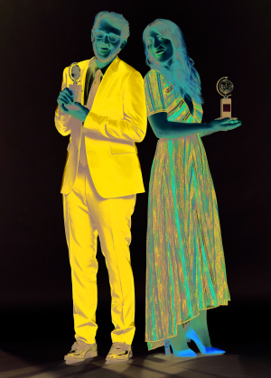 Josh Groban and Sarah Bareilles co-host the 72nd Annual Tony Awards