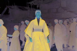 Rosamund Pike in “The Wheel of Time”