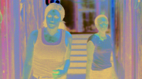 Merle Dandridge and Natasha Mumba in “The Last of Us”