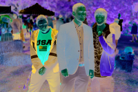 Holmes, Seann William Scott and Sam Straley star in "Welcome to Flatch"