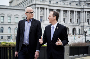 John Heilemann interviews Rep. Adam Schiff in "The Circus"