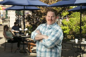 Casey Webb hosts "Man v. Food"