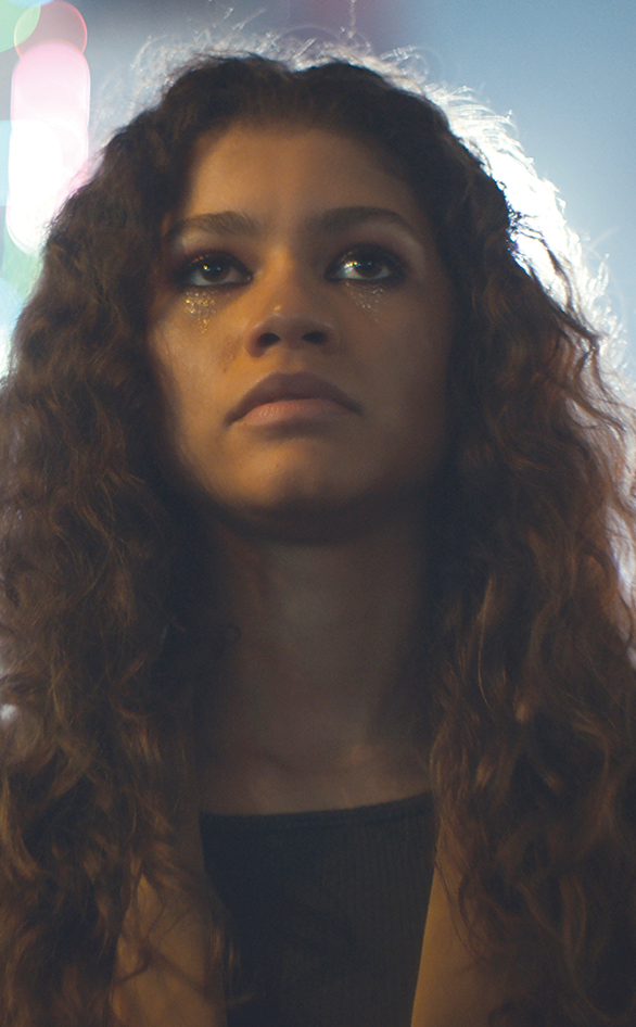 Zendaya in "Euphoria"