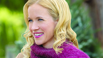 Jessy Schram stars in "Road to Christmas"