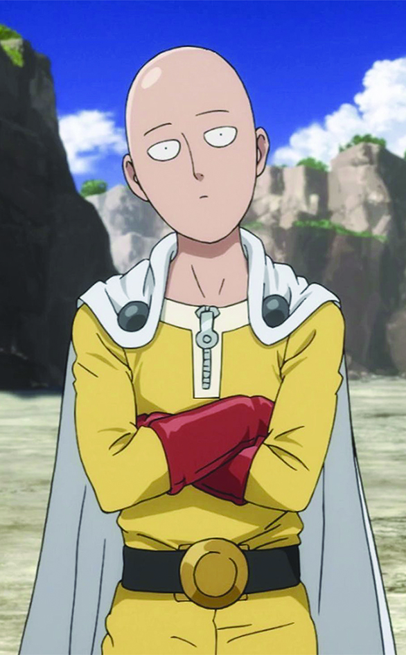 Saitama, aka "One-Punch Man"