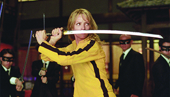 Uma Thurman in "Kill Bill: Vol. 1"