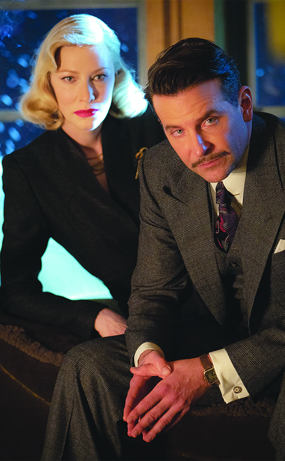 Cate Blanchett and Bradley Cooper star in "Nightmare Alley"