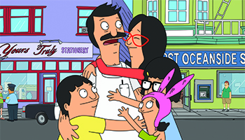 The Belcher family from "The Bob's Burgers Movie"