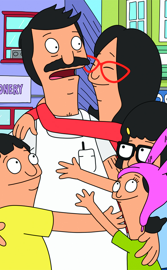 The Belcher family from "The Bob's Burgers Movie"