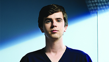 Freddie Highmore stars in "The Good Doctor"