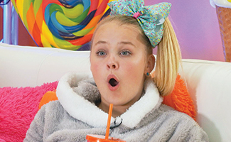JoJo Siwa as seen on "Celebrity Watch Party"