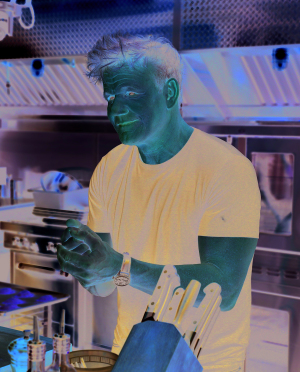 Gordon Ramsay in a scene from "24 Hours to Hell and Back"